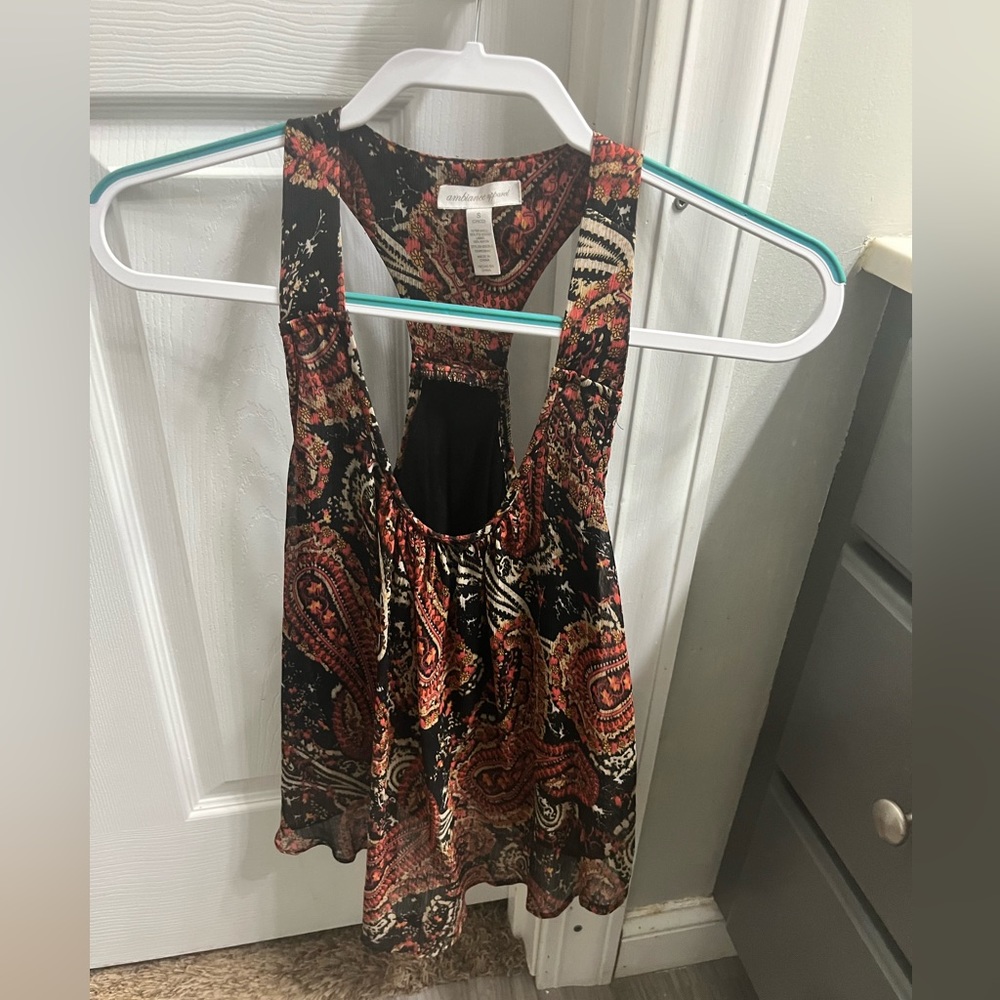 Summer flowy tank